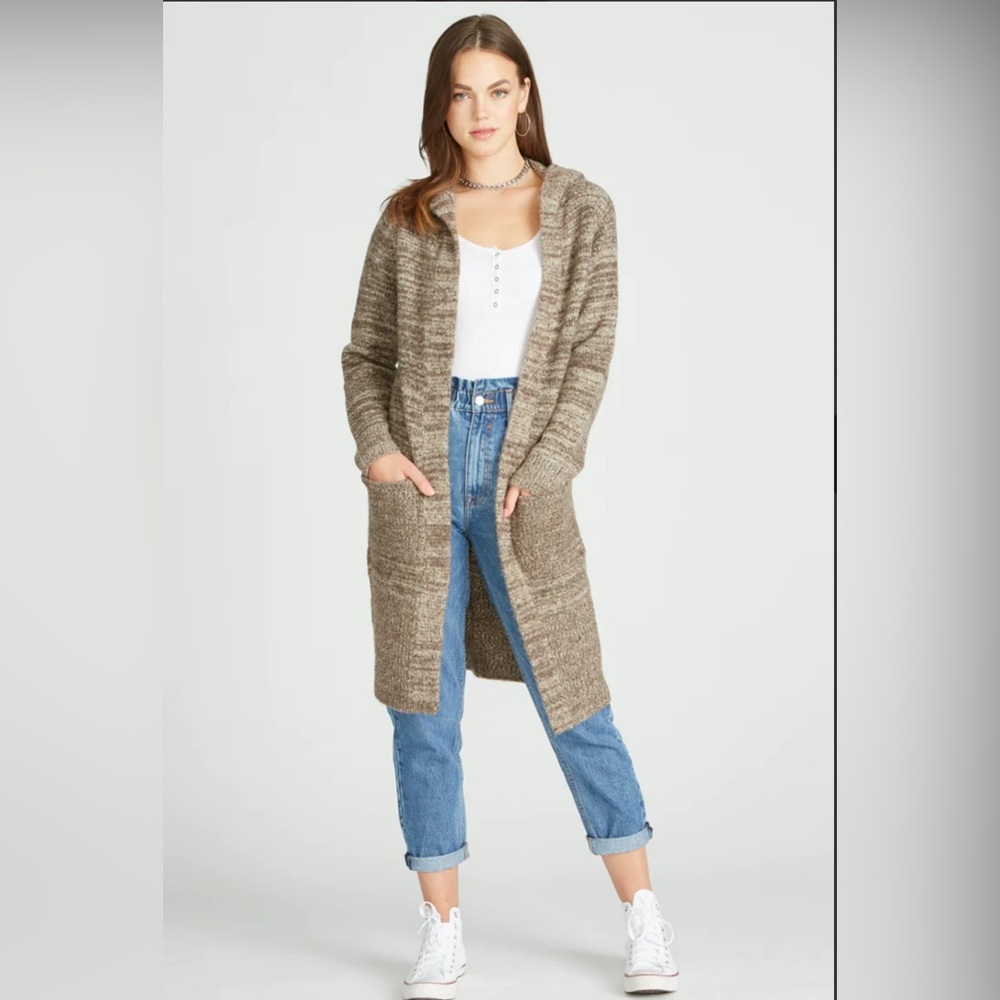 Vigoss Hooded Sweater Cardigan